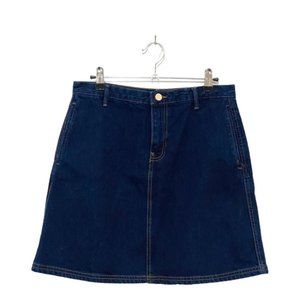St. Bernard For Dunnes Denim Mini Skirt Dark Indigo Blue